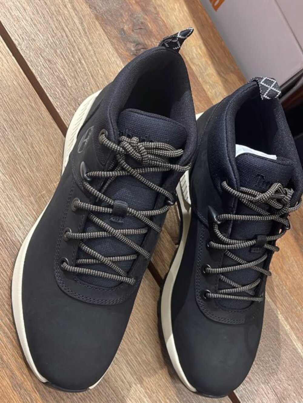 TIMBERLAND MEN'S MID LACE SNEAKER BLACK NUBUCK W BLACK  BOOT A277E-EQ4 ALL SIZES